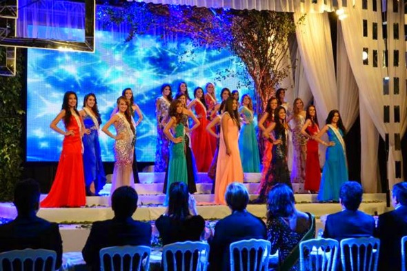Miss Pernambuco 2014. Crédito: Divulgação do evento