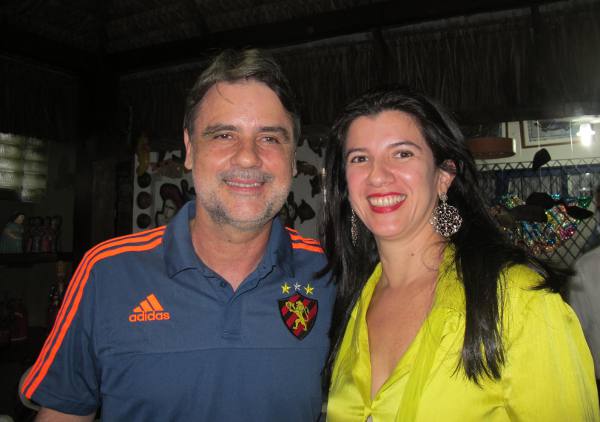 Raul Henry e Luiza Nogueira