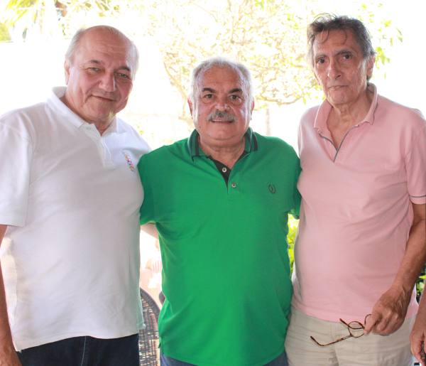 Roberto Pandolfi, Ricardo Costa e João Câmara