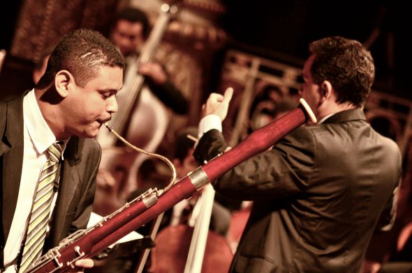 O fagotista Josias Bezerra. Crédito: Divulgação