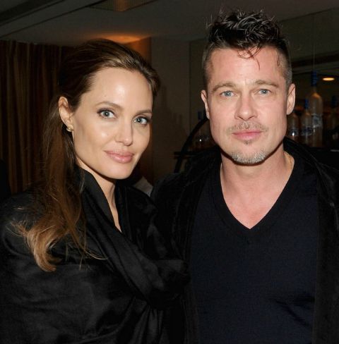 Angelina Jolie e Brad Pitt. Crédito: Reprodução Instagram