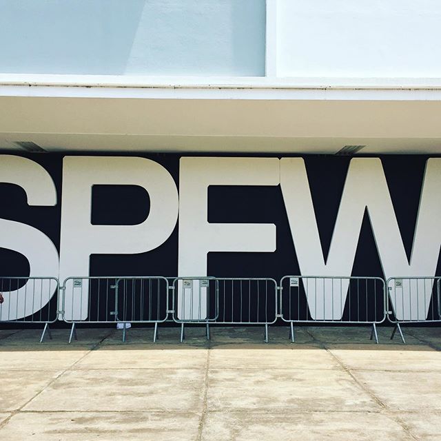 Tudo pronto para começar o SPFW - Crédito: Reprodução do Instagram