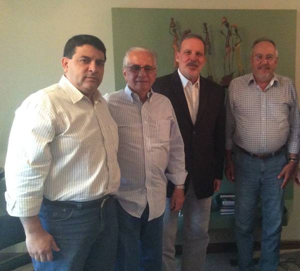 Cicero Moraes, José Chaves, Armando Monteiro Neto e José Humberto/Divulgação