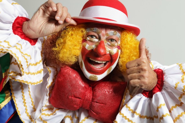 Palhaço Chocolate. Crédito: Ivaldo Bezerra/Divulgação