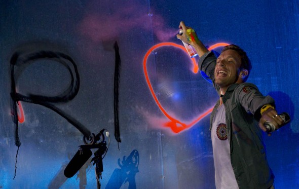 Coldplay lançou novo clipe com a cantora Beyoncé - Crédito: Rock in Rio/Divulgação