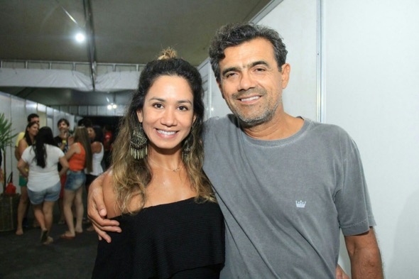 Daliana Martins e Hugo Campos. Crédito: Luiz Fabiano / Divulgação
