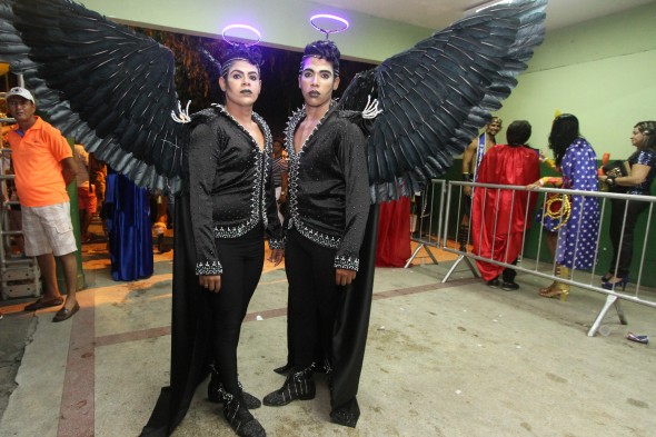 Renan Eduardo e Jeferson Alves eram os Anjos do Mal - Credito: Nando Chiappetta/DP