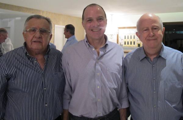 Joao Carlos Paes Mendonça, Richard Reiter e Albano Franco