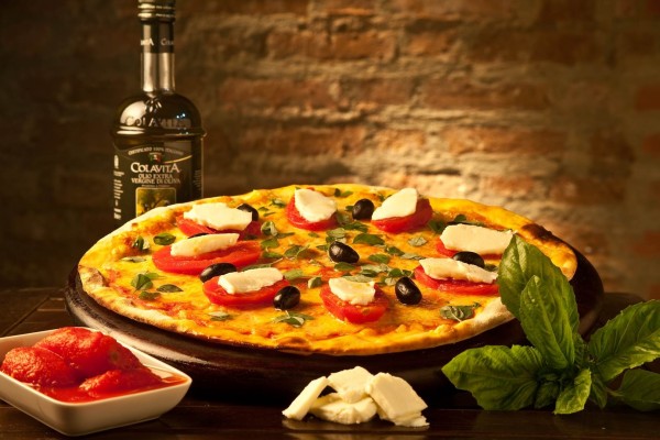 Não tem como errar com a tradicional pizza Marguerita - Crédito: Divulgação