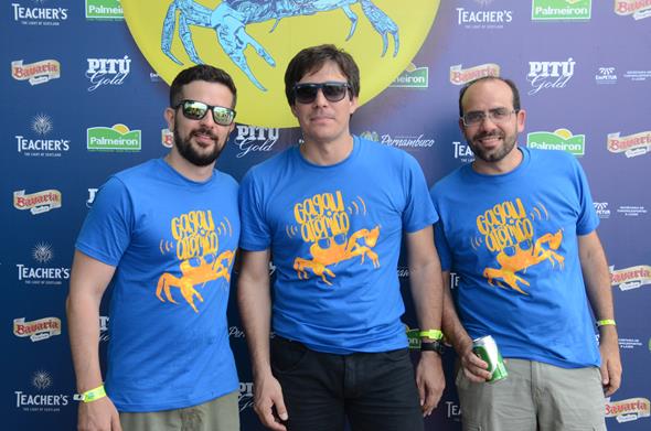 Alexandre Ramos, José Henrique e Pedro Henrique Crédito: Roberta Pontual/Comunnik/Divulgação