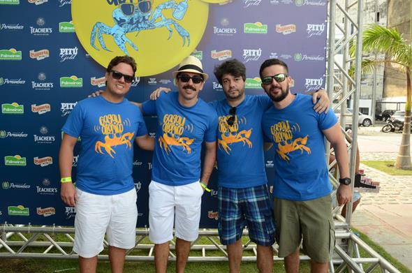 Ernani Medicis, Léo Siebra, Marcelo Simões e Alexandre Ramos - Crédito: Roberta Pontual/Comunnik/Divulgação