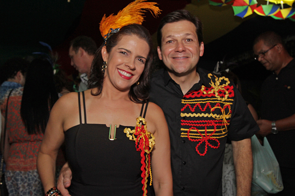 Cristina Mello e Geraldo Júlio Credito: Roberto Ramos/DP