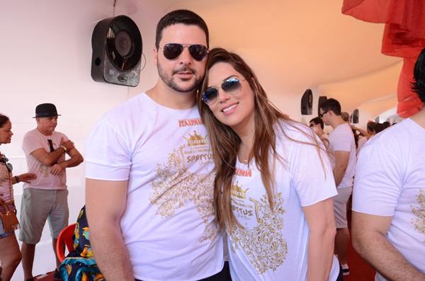 Sérgio Valença e Paloma Melo - Crédito: Roberta Pontual/Comunnik/Divulgação