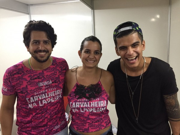 Aníbal Pinteiro, Ju Cavalcanti e Vintage Culture - Crédito: Divulgação