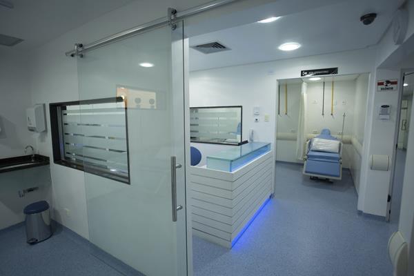 A sala de recuperação do novo Centro de Olhos - Créditos: Ednaldo Bispo/Divulgação