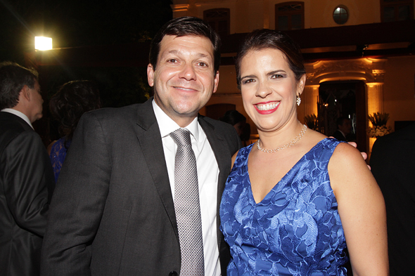 Geraldo Júlio e Cristina Melo. Crédito: Roberto Ramos/DP