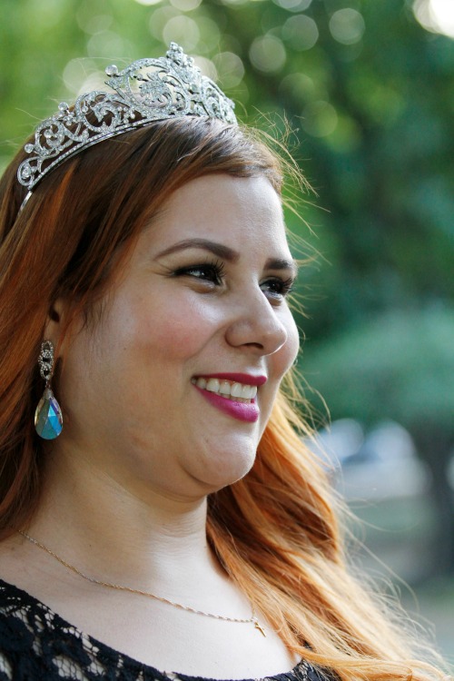 Babi Luz, a Miss Pernambuco Pluz Size 2015. Crédito: Ricardo Fernandes/DP