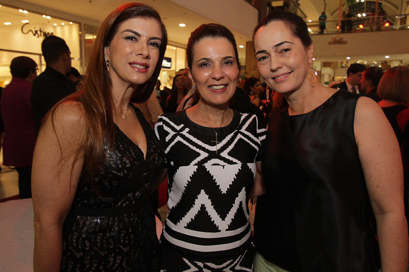 Liliane Fiuza, Monica Miranda e Clotilde Pinto - Crédito: Roberto Ramos/DP