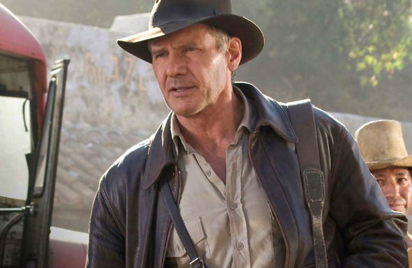 Harrison Ford como Indiana Jones. Crédito: Reprodução/papelpop.com