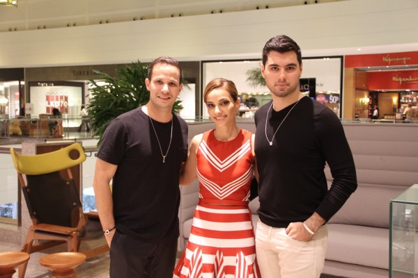 João Vasconcelos, Cris Lemos e Luiz Dubeux - Crédito: Luciano Alpes/4Comunicação/Divulgação