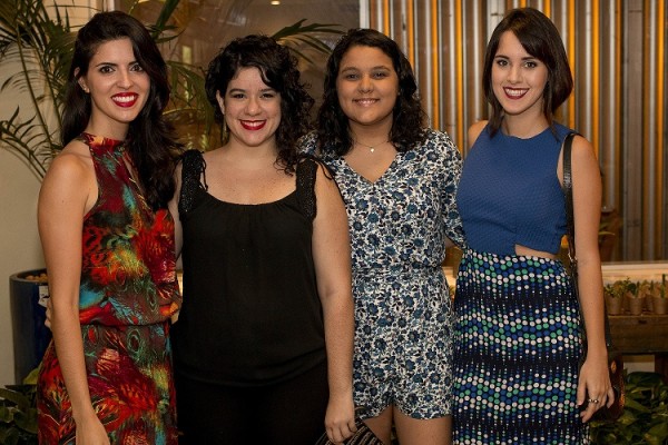 Camile Russel, Marcella Gusmão, Manuella Farias, Rayana Souza - Crédito: Ame Fotografia/Divulgação 