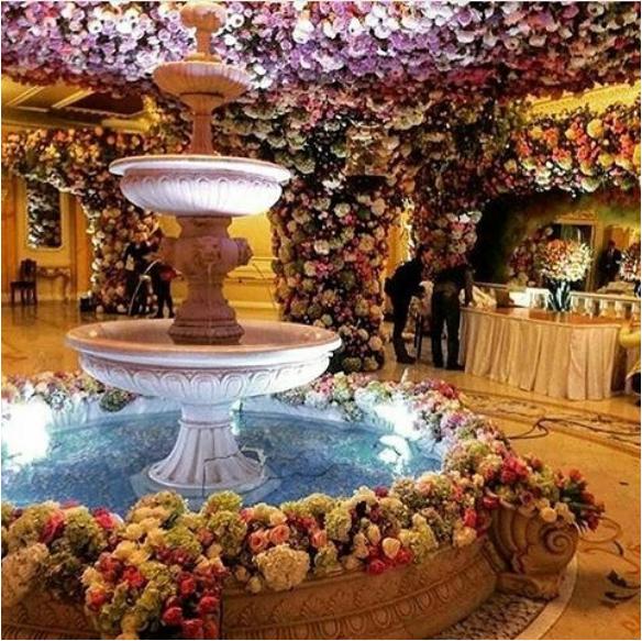 decoração casamento mais caro do mundo