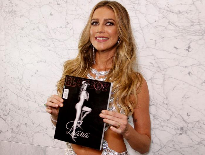 Luana Piovani lançou a edição na noite dessa terça-feira - Crédito: Playboy/Divulgação