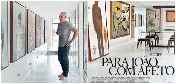 Coleção de arte local de João Marinho vira destaque na Vogue