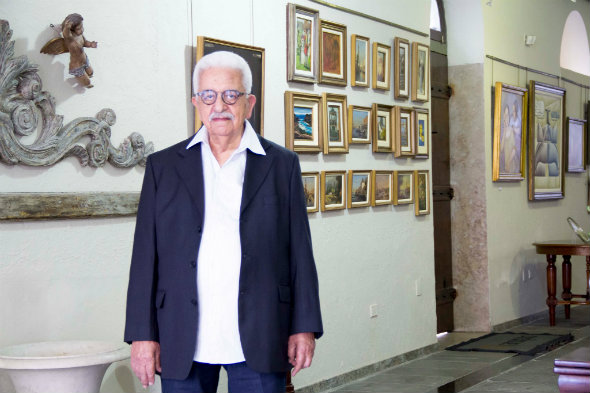 Carlos Ranulpho celebra 87 anos com festa e exposição. 
