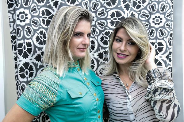 Maria Lúcia e Alessandra Sidon - Crédito: Gleyson Ramos/Divulgação