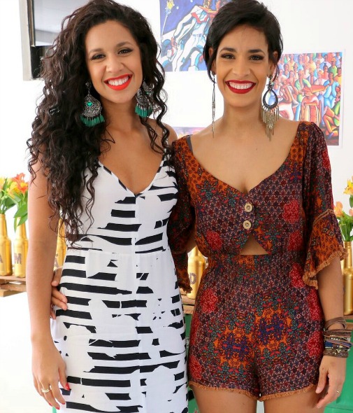 As irmãs Thaís e Bárbara Barreto estão à frente do Beauty Bar Recife. Crédito: Arquivo pessoal 
