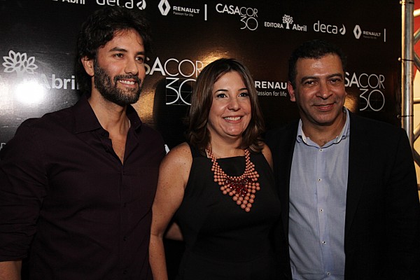 Andre Caricio, Carla Cavalcanti e Pedro Ariel - Crédito: Roberto Ramos/DP