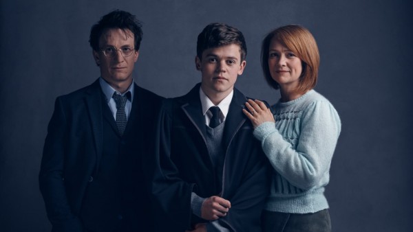 Harry, Alvo e Gina - Crédito: Reprodução/Pottermore