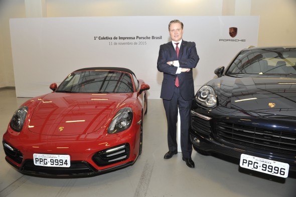  Matthias Bruck - Presidente da Porsche Brasil. Crédito: Mario Henrique/Divulgacao. 