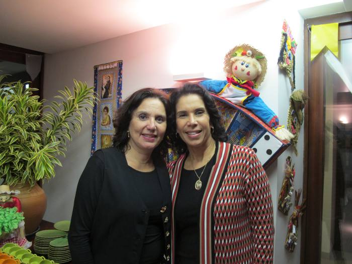 Amelinha Peixoto e Tereza Brennand Oliveira
