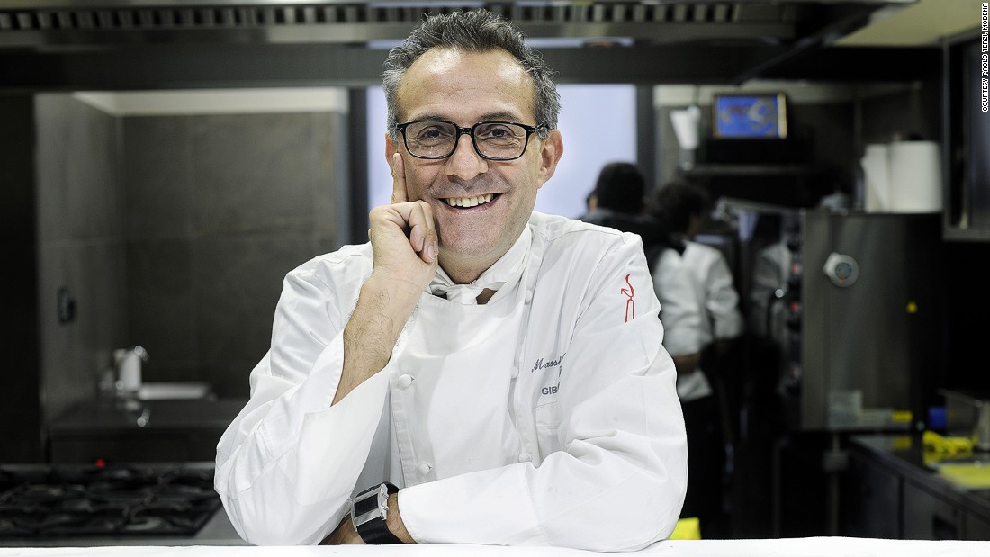 Massimo Bottura, chef do melhor restaurante do mundo, segundo a Forbes - Crédito: Divulgação/cnn.com