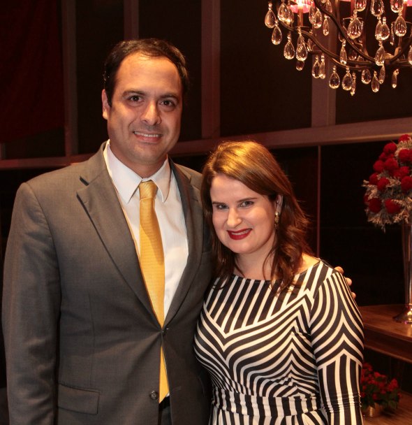 Paulo Câmara e Ana Luiza Câmara - Crédito : Nando Chiappetta/DP/