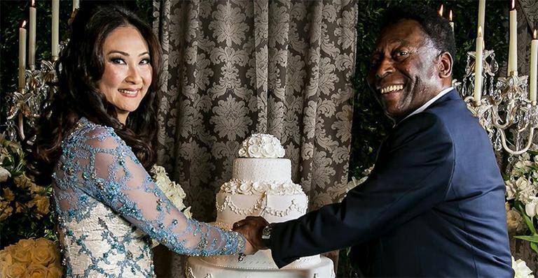 Márcia Aoki e Pelé/Divulgação