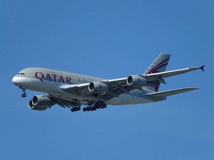 Avião da Qatar/Divulgação