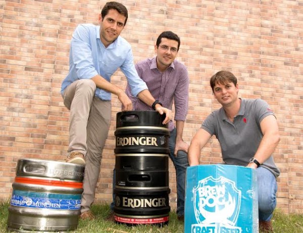 Bruno Catão, Fabio Catão e Julio Almeida - Crédito: Divulgação