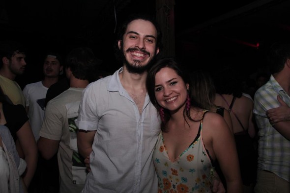 André Nasa, Gabi Fiuza e Lucas Logiovine. Crédito: Larissa Nunes/VagalumeComunicação