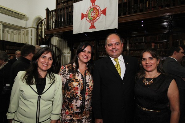 Suely, Celia, Celso e Sonia Gaspar - Crédito: Roberto Ramos/DP