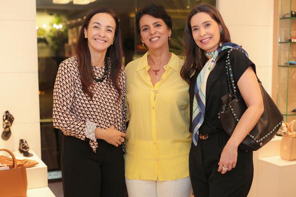 Djamari Pedrosa, Élida Basto e Rita Gueiros. Crédito: Paloma Amorim / Divulgação