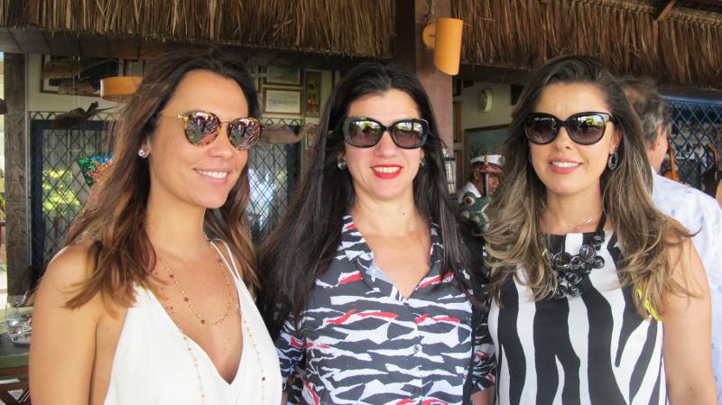 Juliana Macedo, Luiza Nogueira e Ricelle Abreu