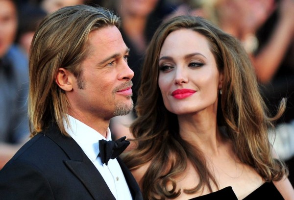 Angelina Jolie e Brad Pitt - Crédito: Reprodução/Twitter