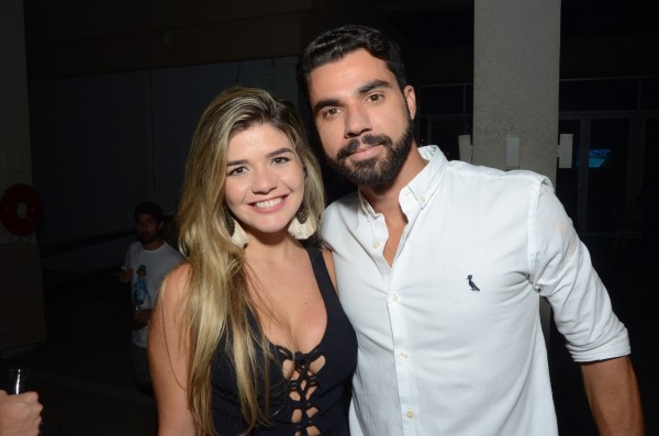 Fred Fontes e Maria Eduarda Diniz - Crédito: Gil Alves/Divulgação