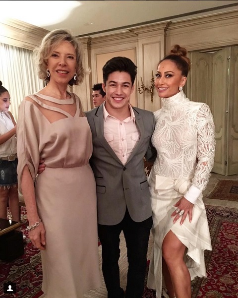 Marília Gabriela, Arthur Nory e Sabrina Sato - Crédito: Reprodução/Instagram