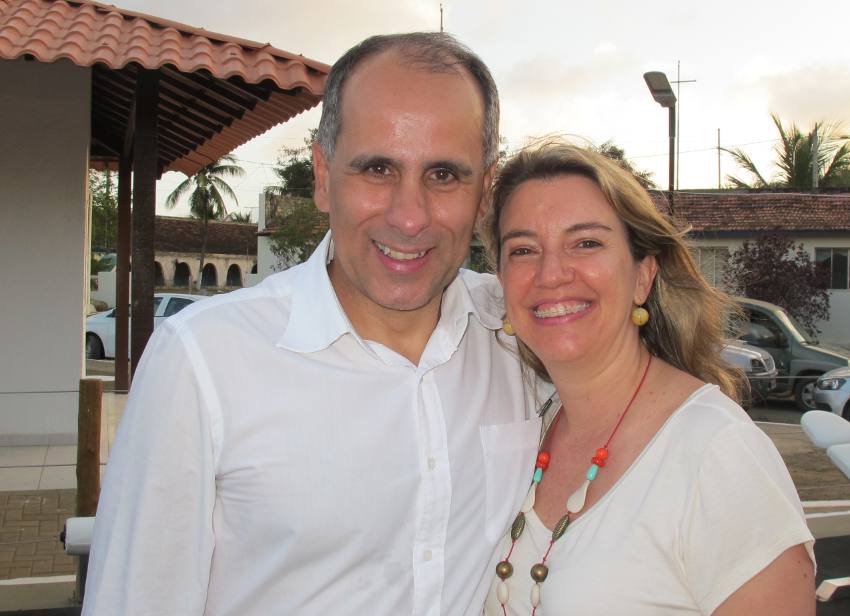 Luiz Eduardo e Patricia Antunes