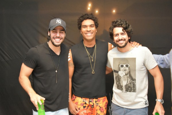 José Pinteiro, Denny e Anibal Pinteiro - Crédito: Camila Neves/Le Porte/Divulgação