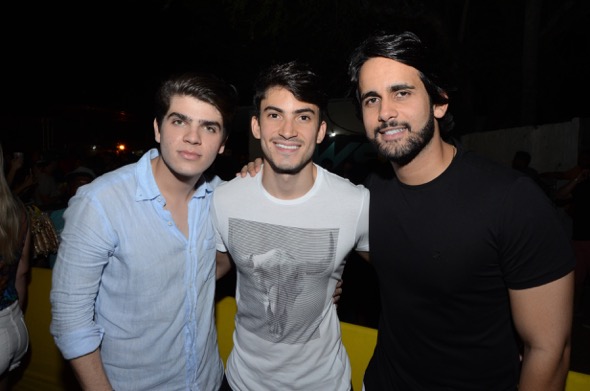 Ramazzine Mota, Guilherme Sá e Paulo Laba. Crédito: Gil Alves / Divulgação